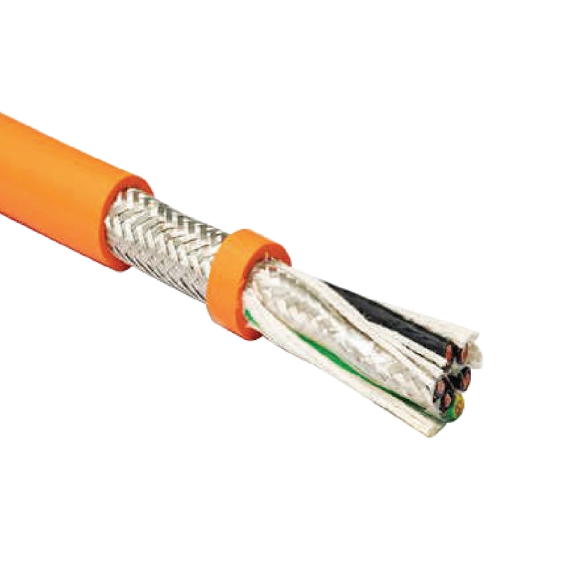 伺服编码器用柔性电缆-PUR护套 PUR柔性伺服动力电缆 PUR柔性数据（编码器）柔性电缆