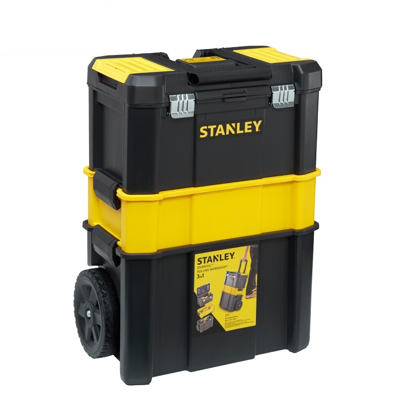 史丹利（STANLEY）组合式工具箱 拉杆箱 双层物资搬运箱收纳箱 STST1-80151-23