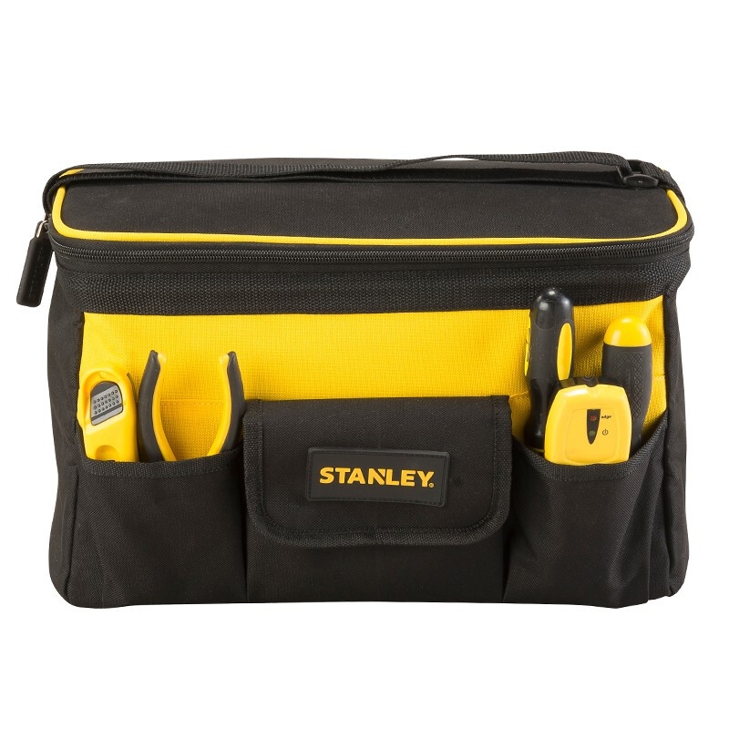 史丹利（STANLEY）ESSENTIAL方型工具手提包维修收纳包电工包16英寸 STST1-75536-23